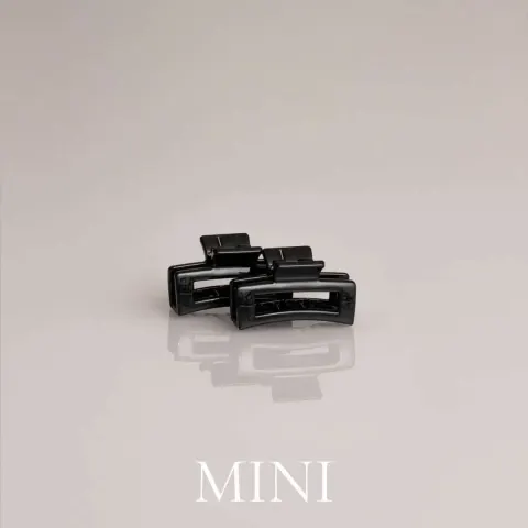 Schwarz Glänzend Mini 2 pack