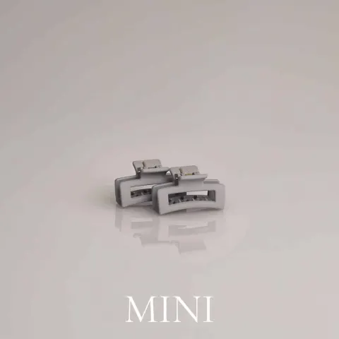 Hellgrau Mini 2 pack