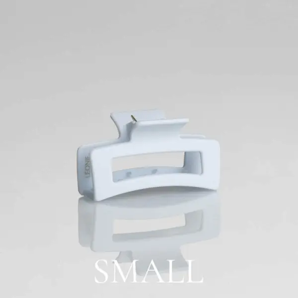 Kleine Haarspange in Pastellblau